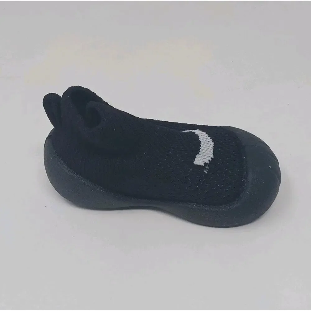 Toddler Water Shoes Aqua Socks Swim Beach Pool Slip On Black Size 12.5